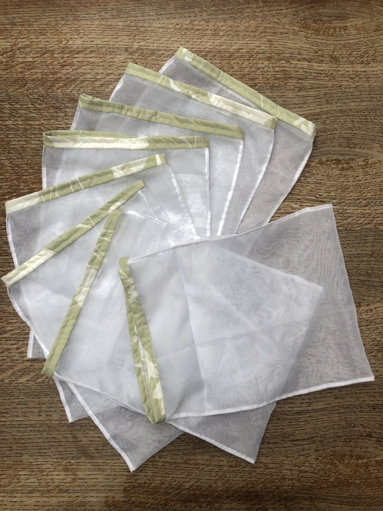 Home-made produce bags