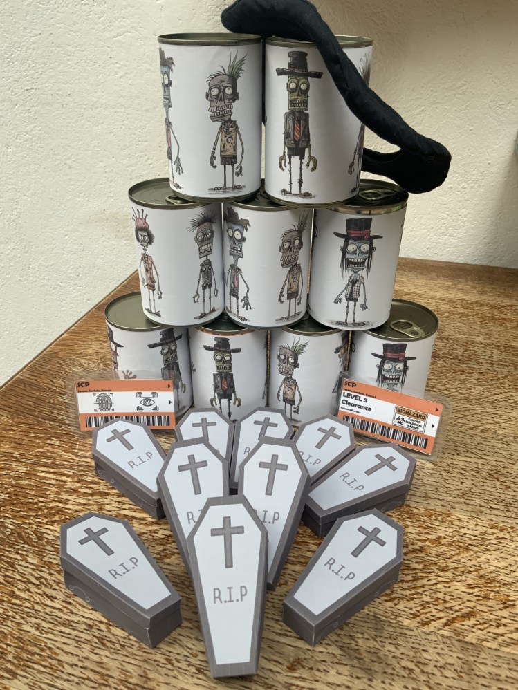 Zombie party decorations